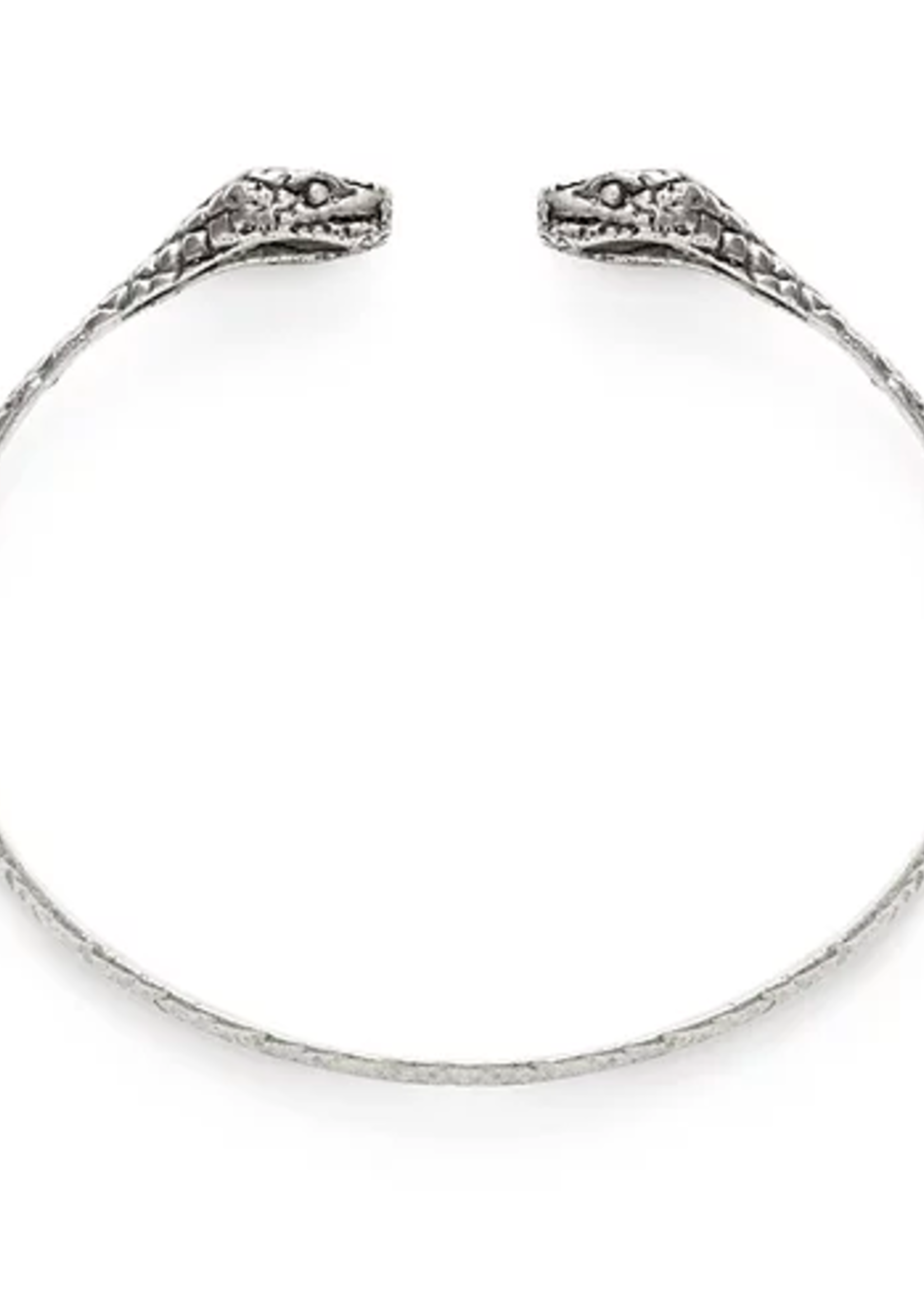 Ophidian Cuff Bracelet - Silver