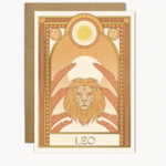 *Leo Zodiac Card