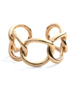 Large Adjustable Link Ring - Gold