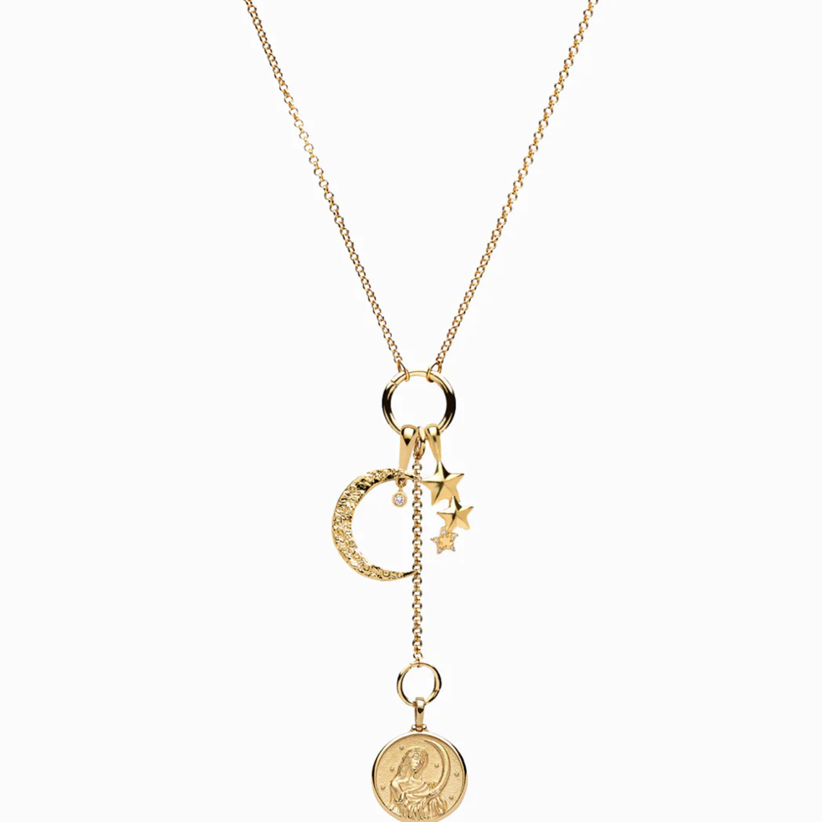 Mini Selene Collector Necklace - Gold