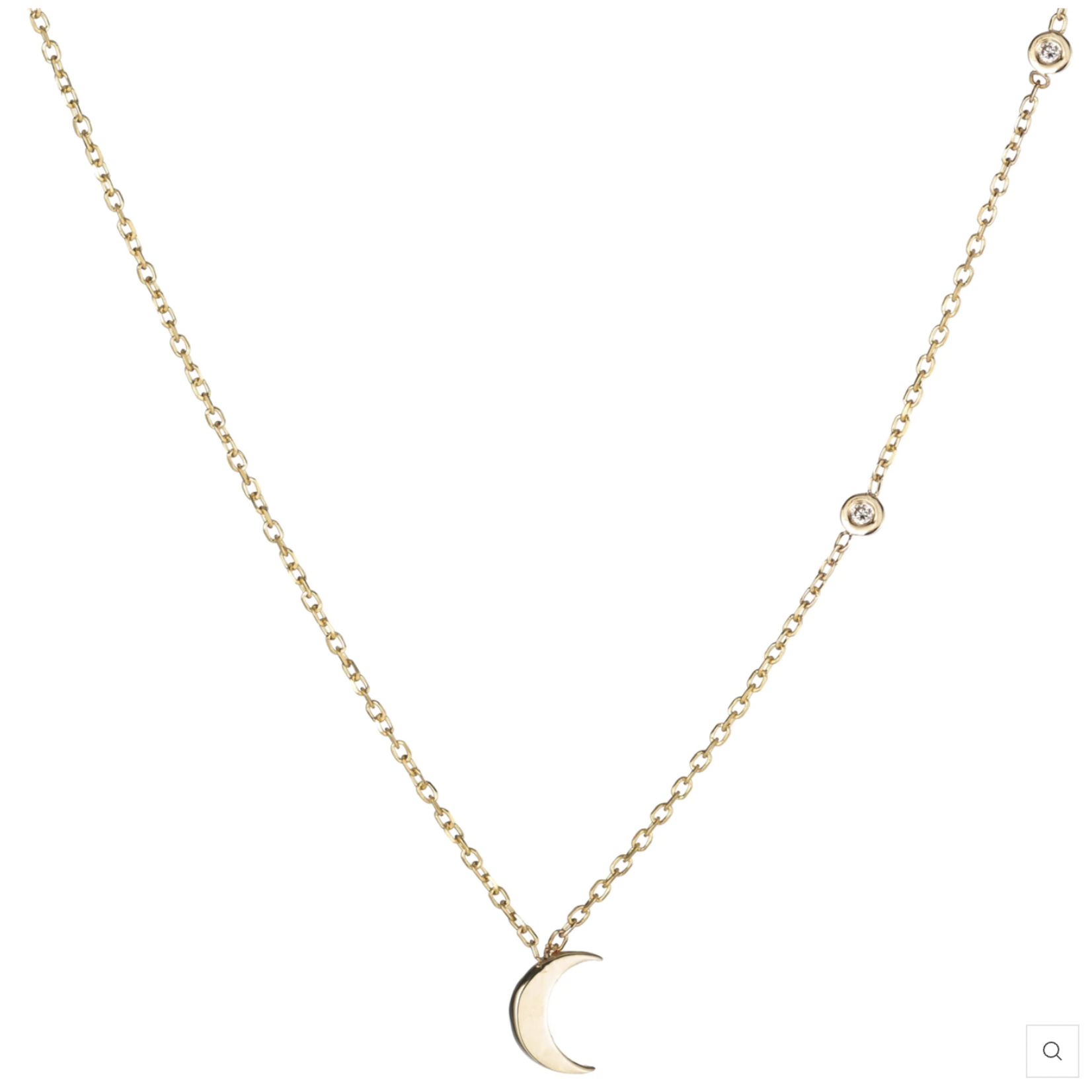 Jennie Kwon Designs Moon and Stars Necklace