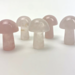 Mini Magic Mushroom - Rose Quartz