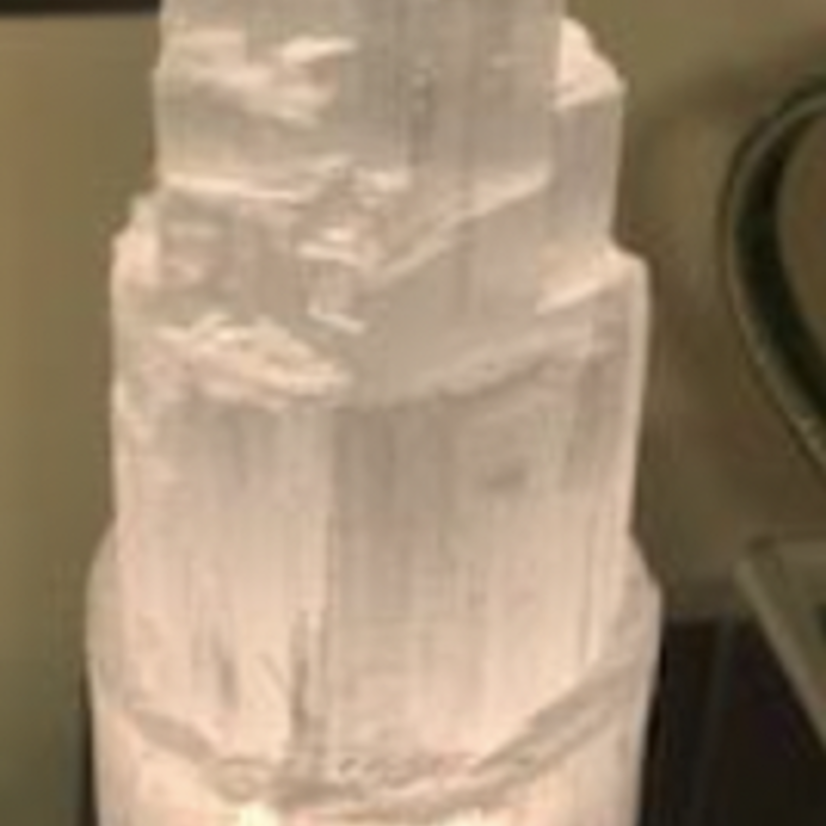 Selenite Lamp | Morocco