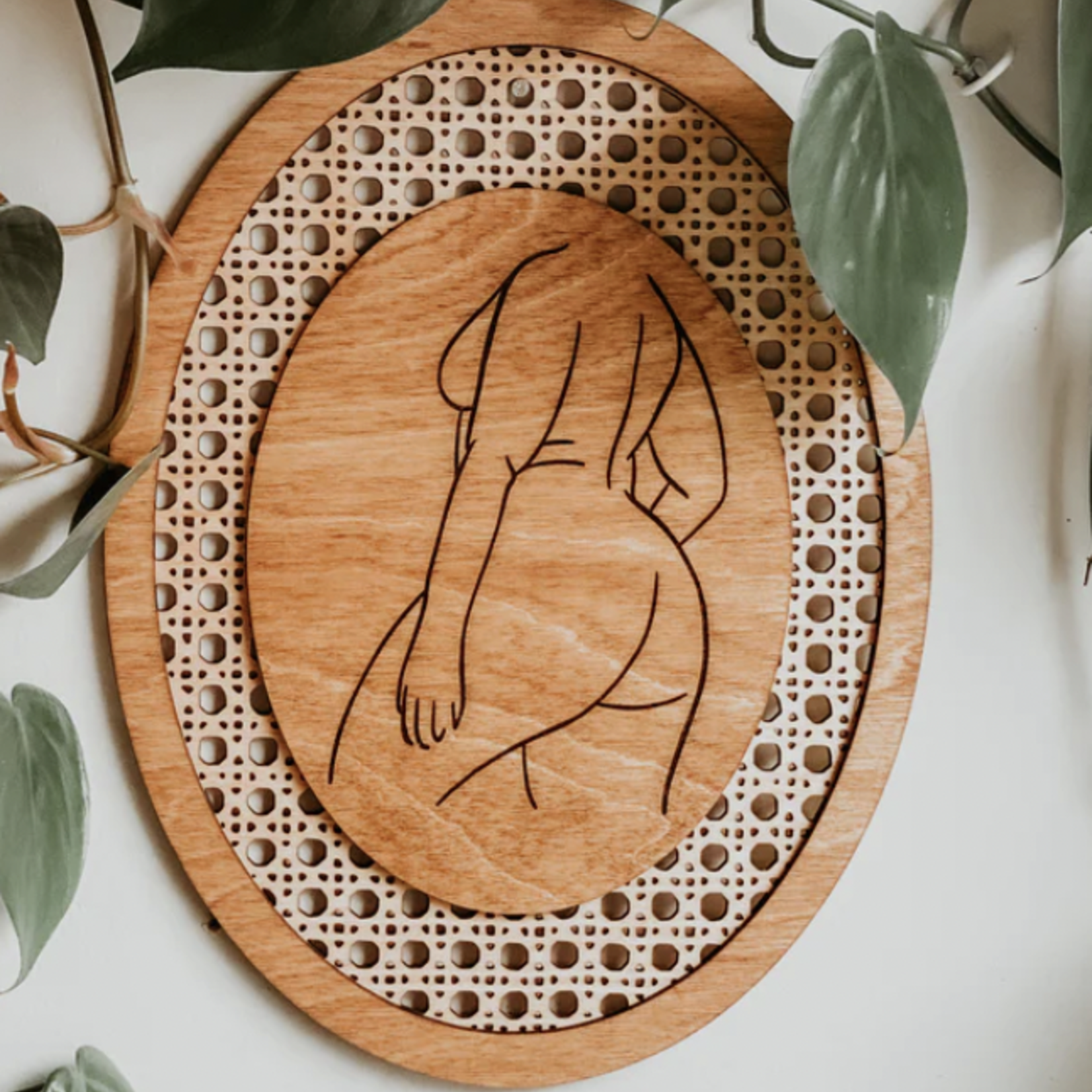 *Feminine Beauty Wall Art - Curvy