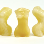 Mini Female Form | Yellow Jade | 30mm