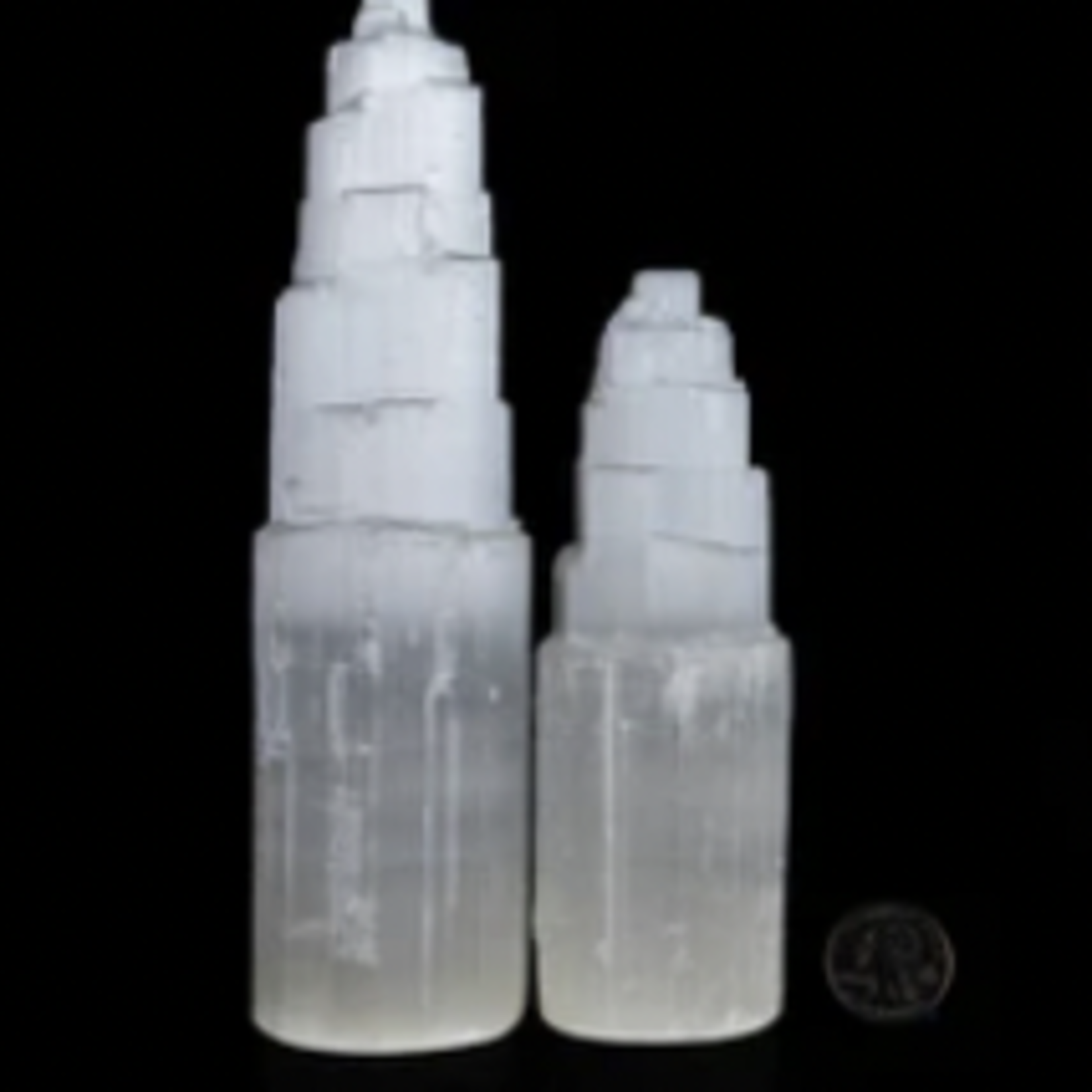 Morocco Minerals Selenite Tower | 25cm | Morocco