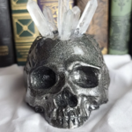 *Holographic Skull Ring Holder | Black