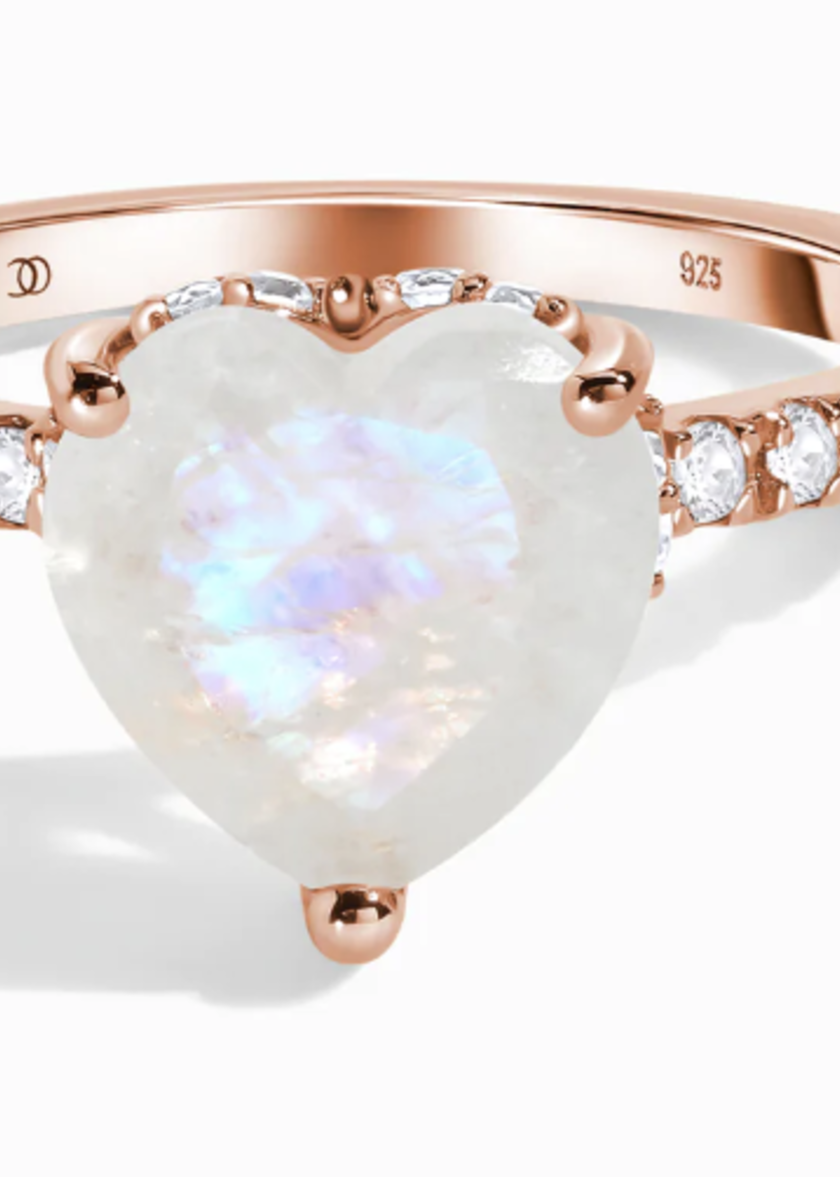 My Match Moonstone Ring Rose Gold 8