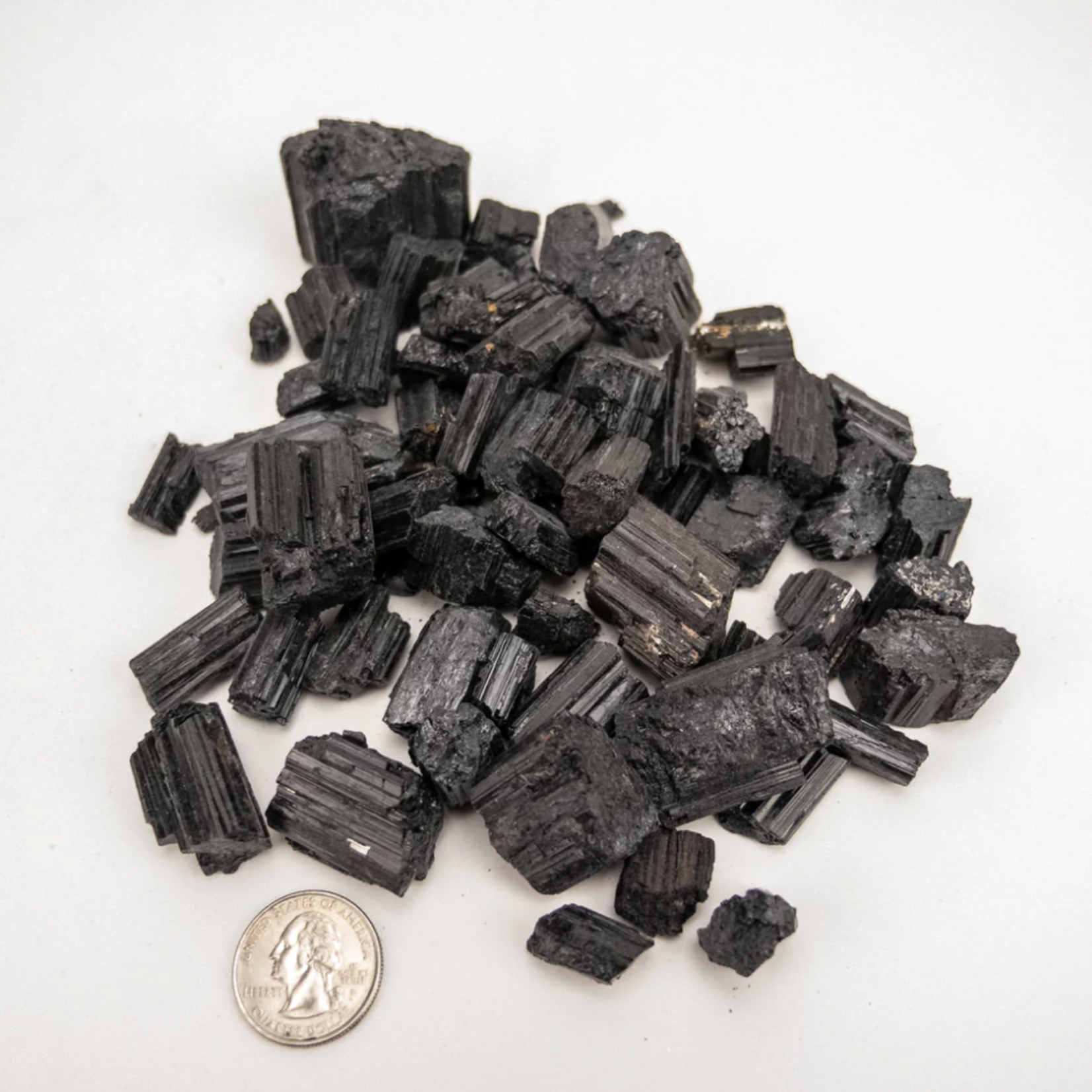 Genilson Black Tourmaline | Rough | 10-50 mm | Brazil
