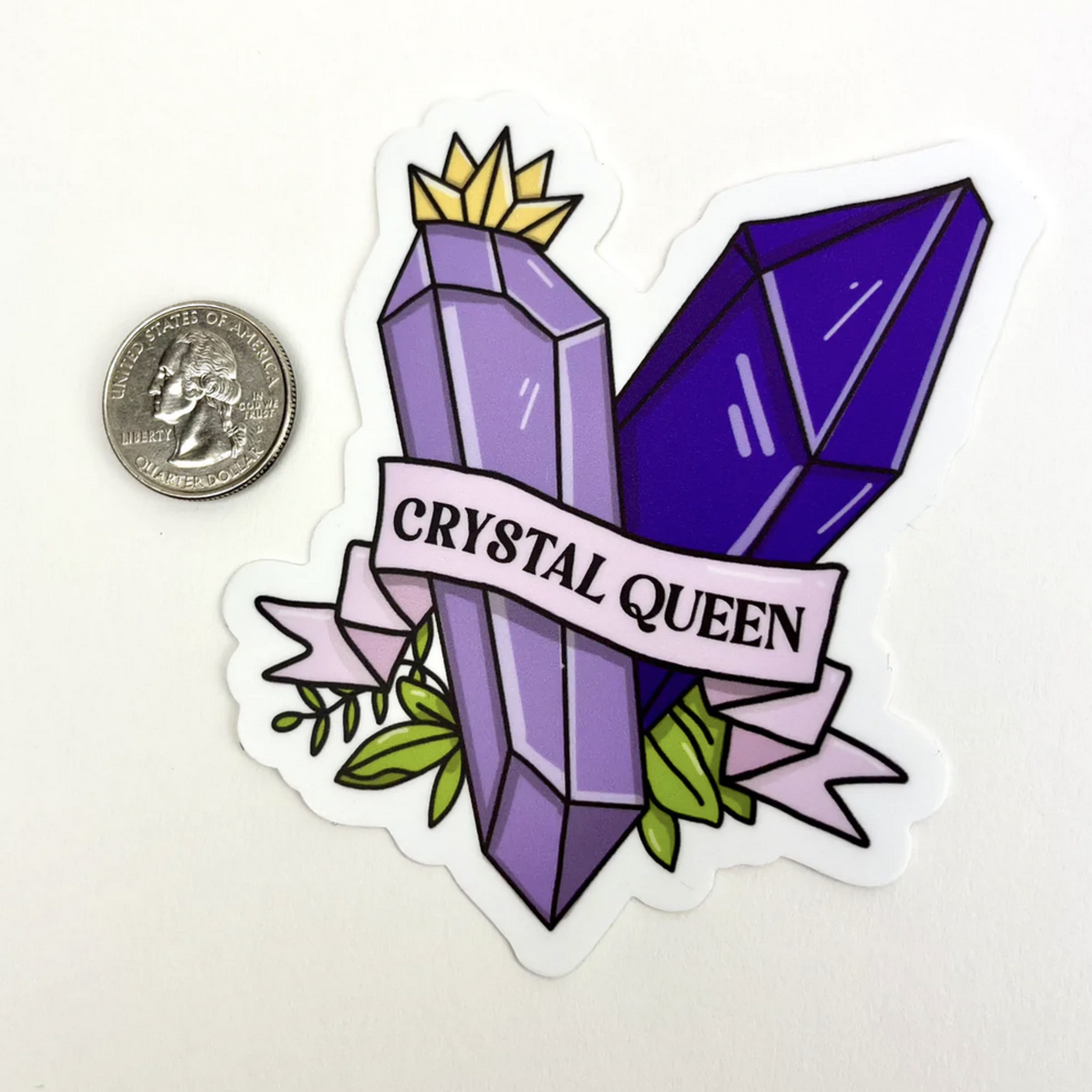 Crystal Queen Vinyl Sticker