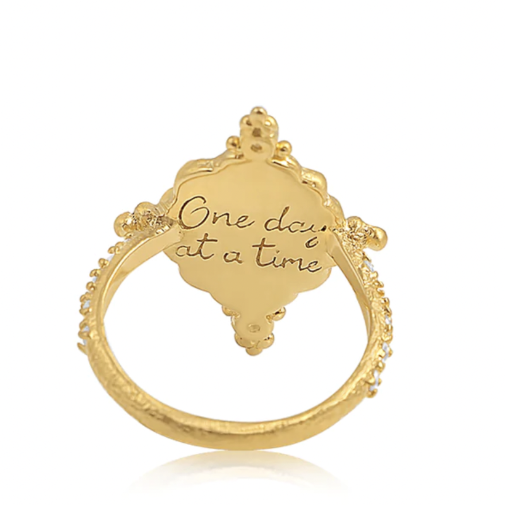 One Day At A Time Ring · 22K Gold Vermeil