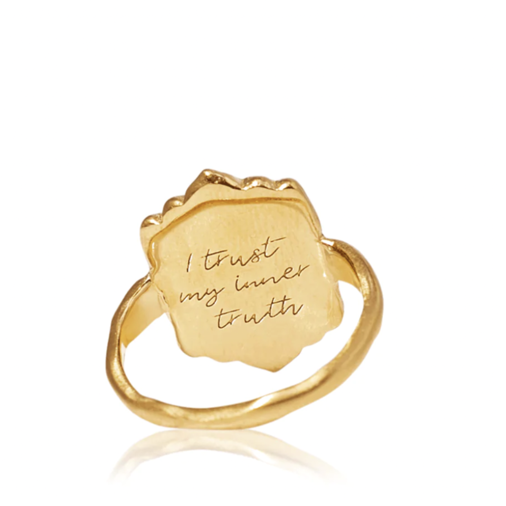 My Inner Truth Ring · 22K Gold Vermeil