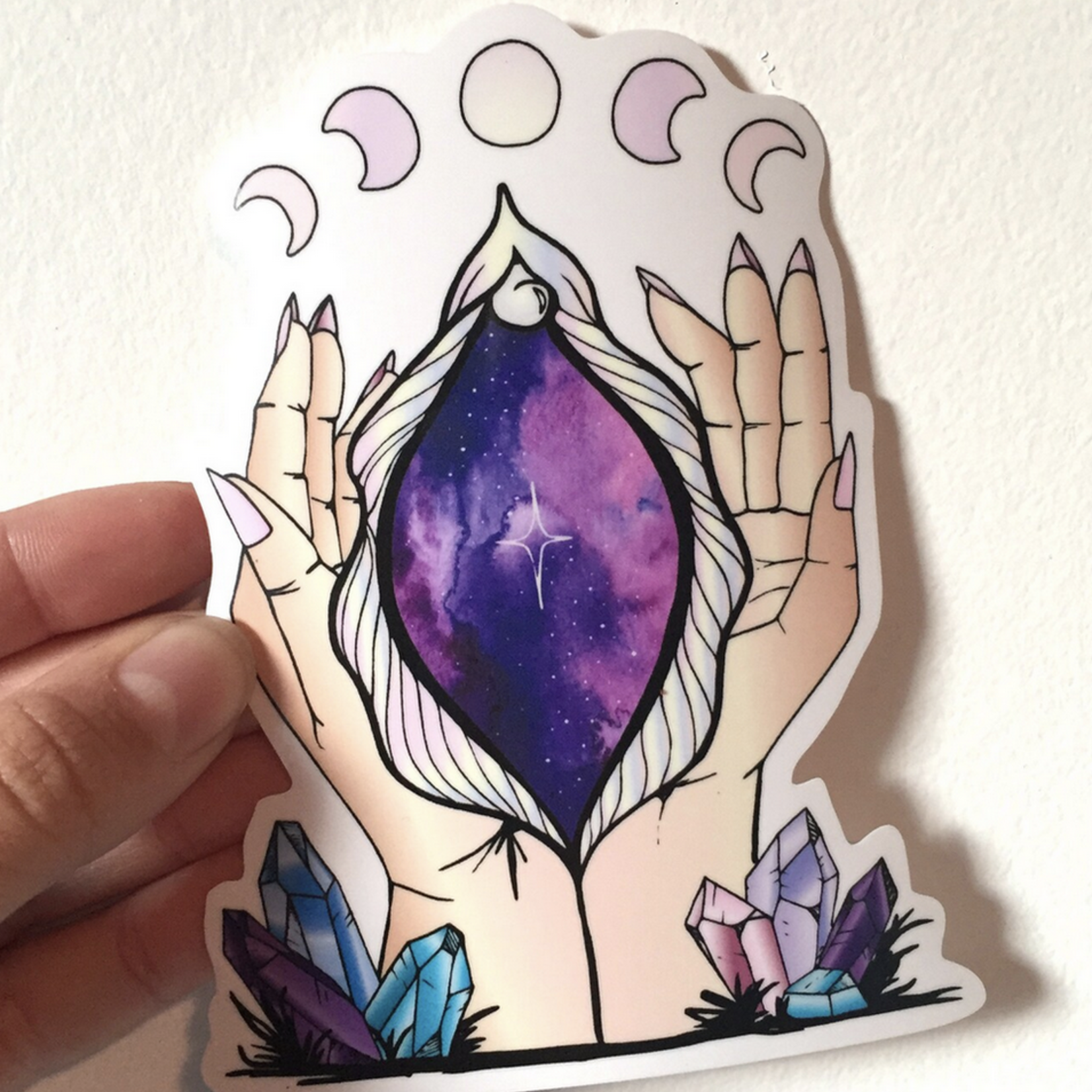 Yoni Portal Waterproof Vinyl Sticker