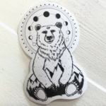 Mystic Bear Waterproof Vinyl Sticker