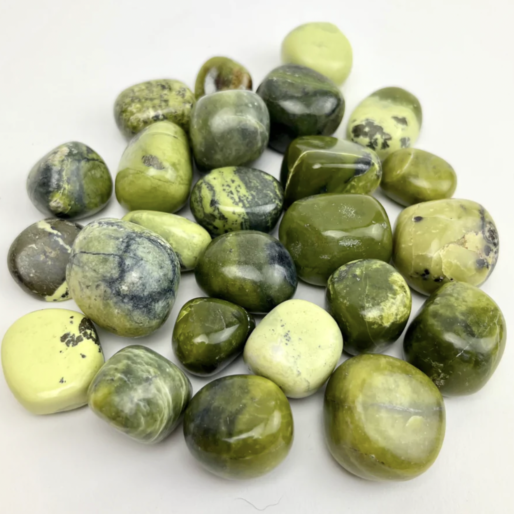 Quasar Gems Serpentine | Tumbled | 20-35mm | Peru
