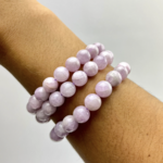 Healing Crystal Bracelet | Kunzite | 9-10mm