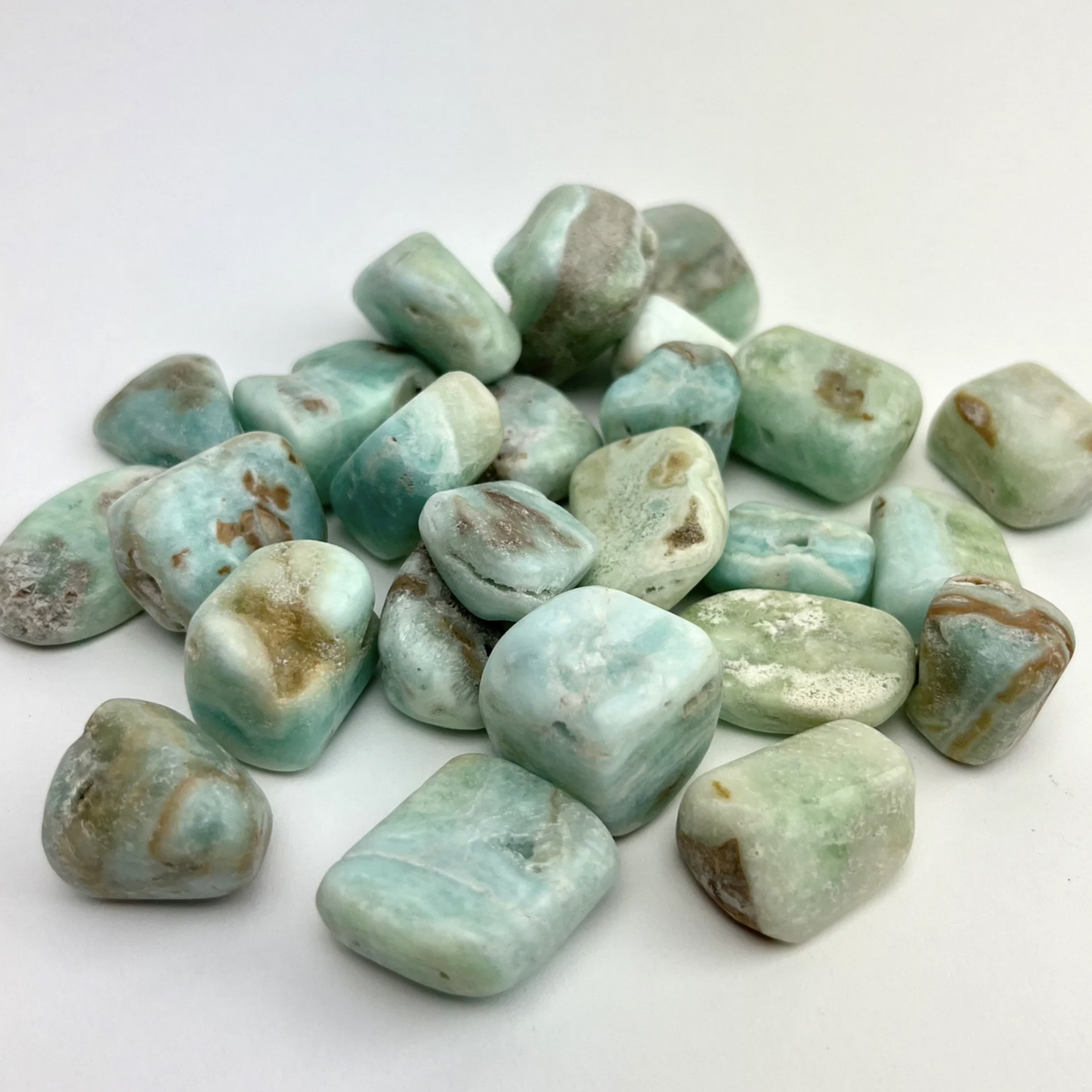 Quasar Gems Caribbean Calcite | Tumbled | 30-50mm | Pakistan