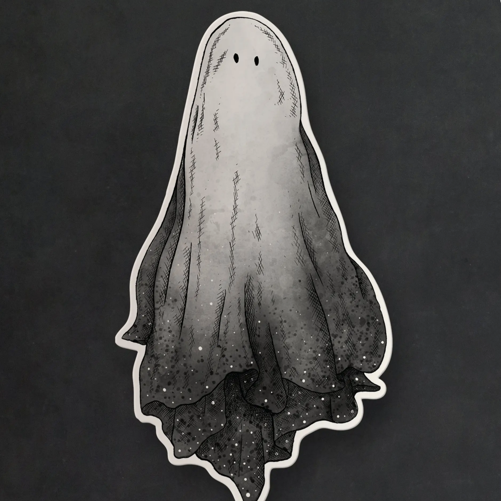 Little Ghost Vinyl Sticker