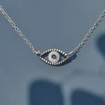 All Seeing Eye Necklace · Silver · 18"