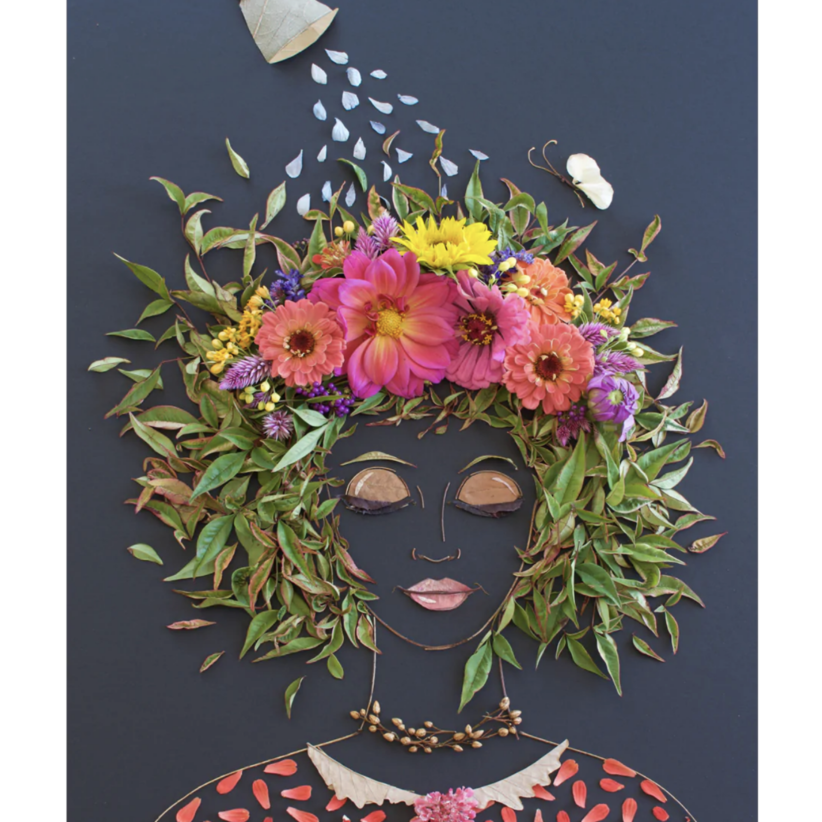 *Grow Good Thoughts Flower Print | 8x10