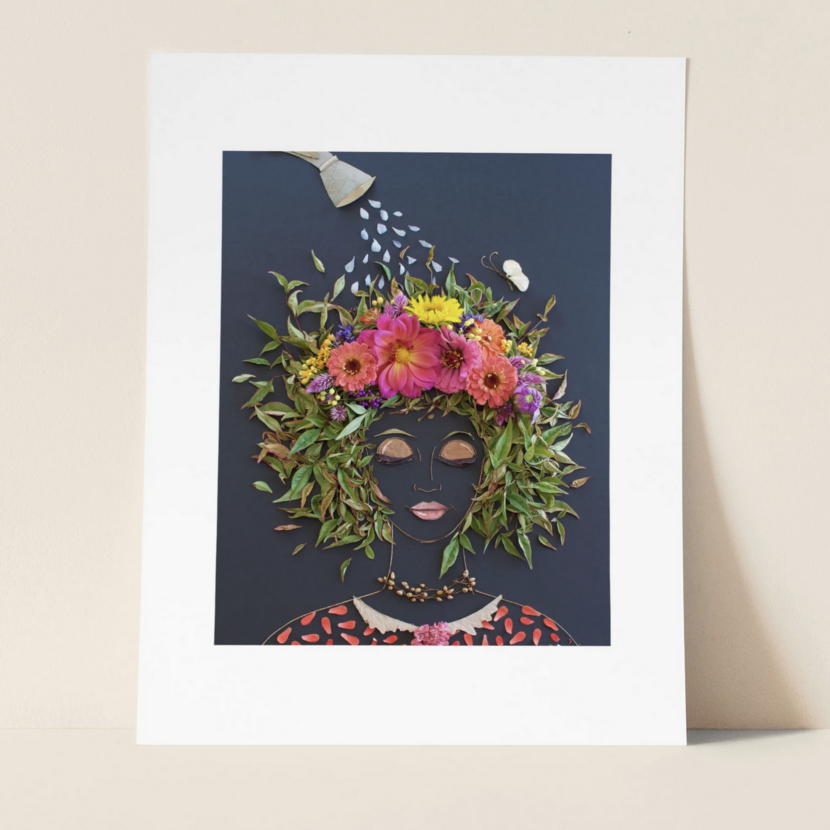 *Grow Good Thoughts Flower Print | 8x10