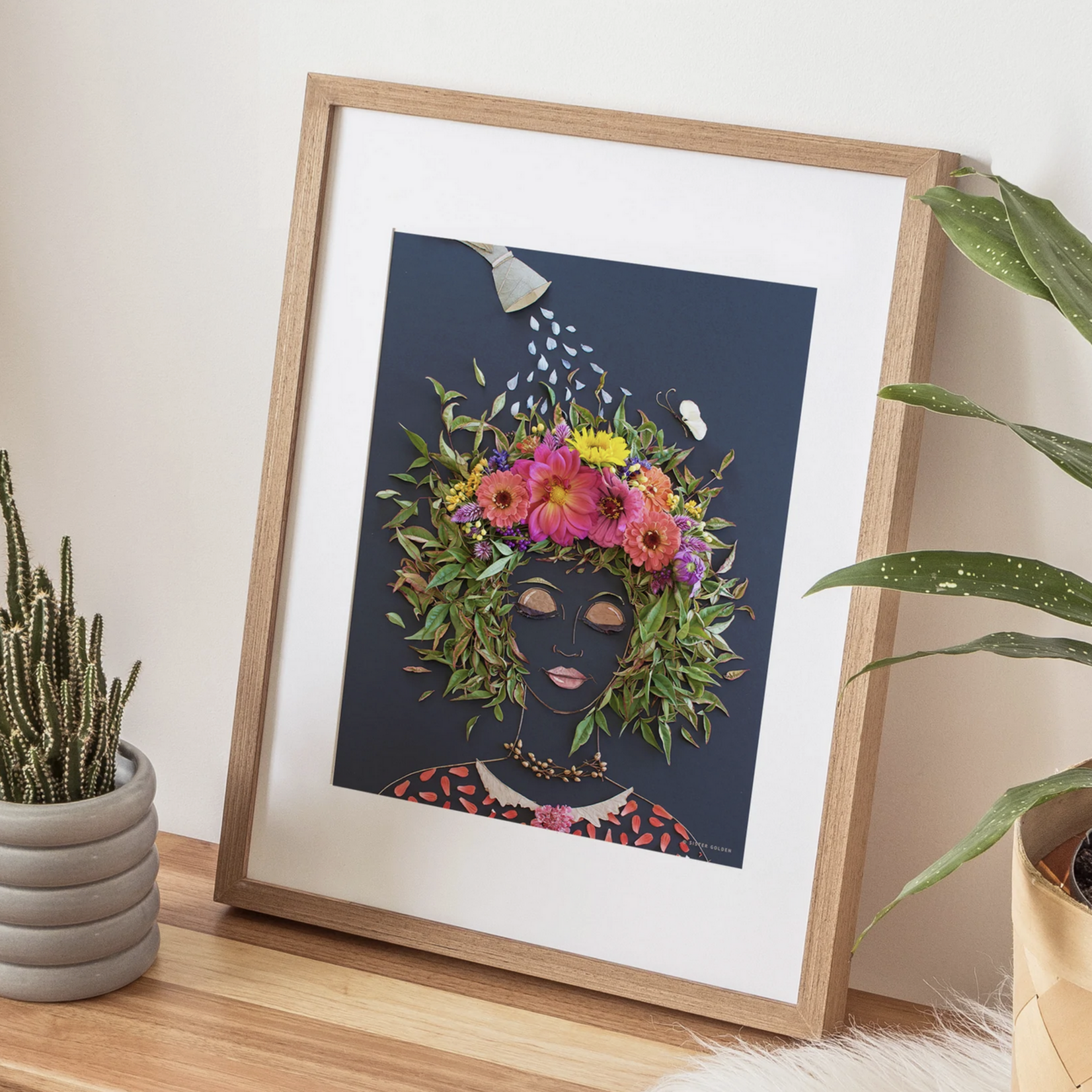 *Grow Good Thoughts Flower Print | 8x10