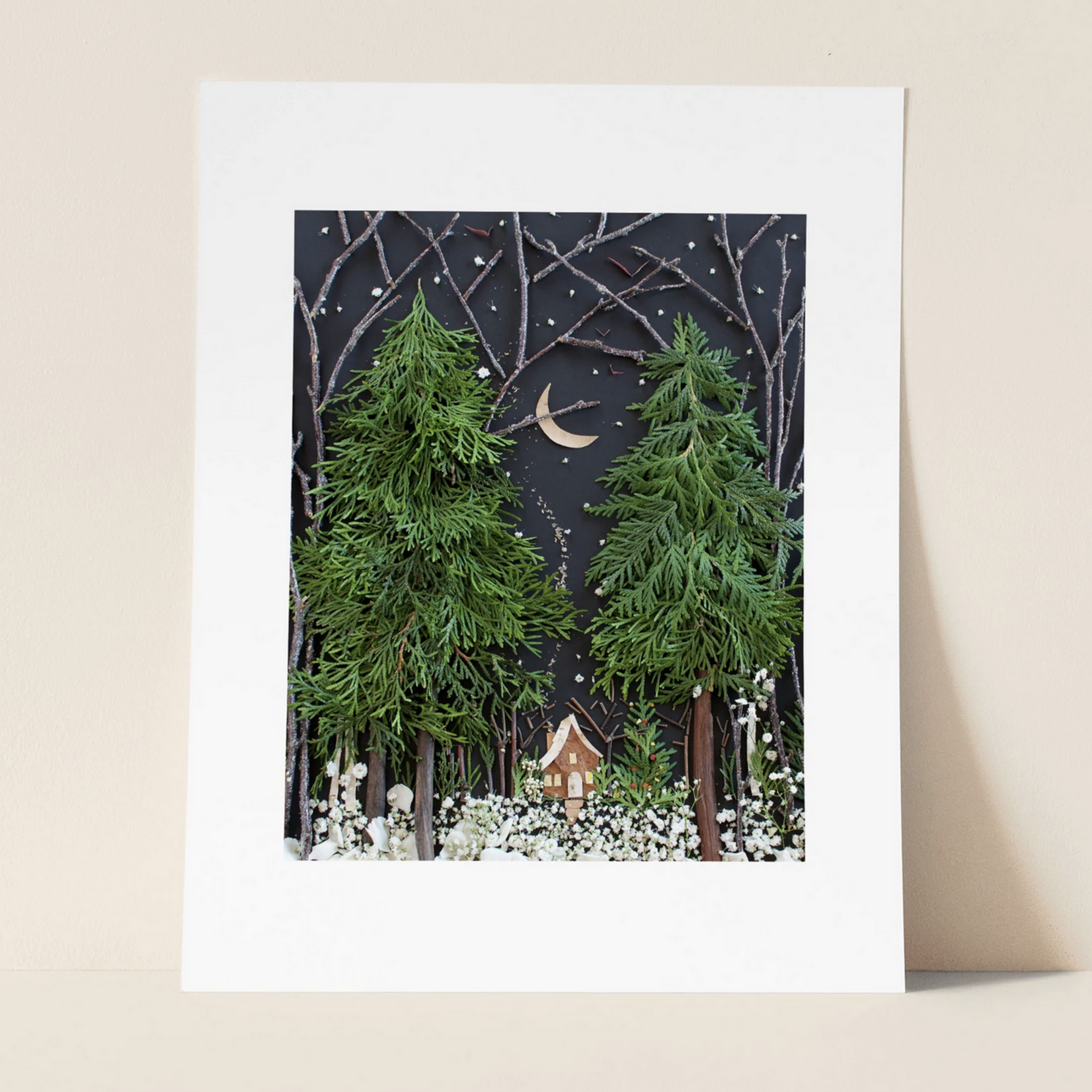 *Silent Night Flower Print | 8x10