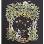 *Moon Garden Flower Print | 8x10