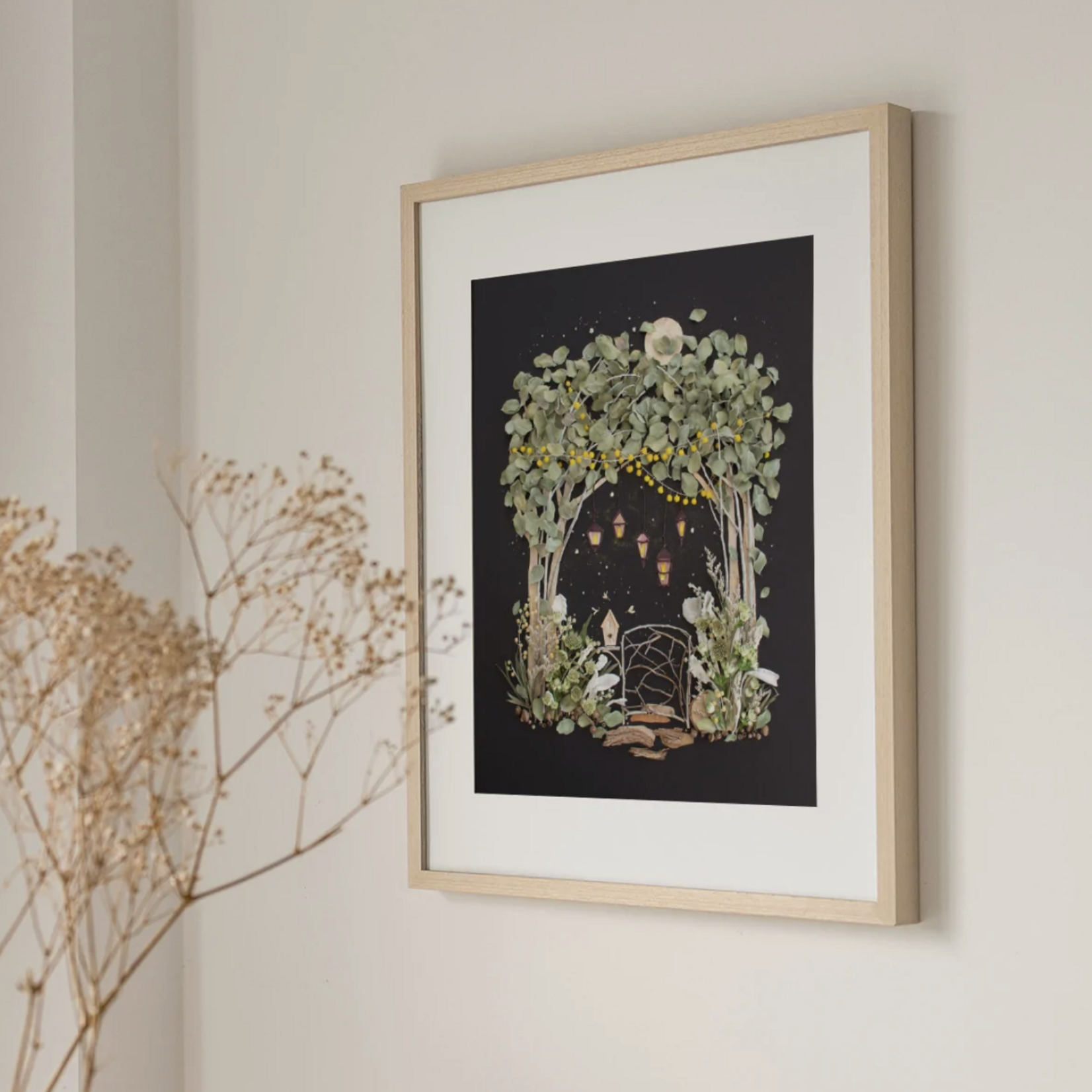 *Moon Garden Flower Print | 8x10