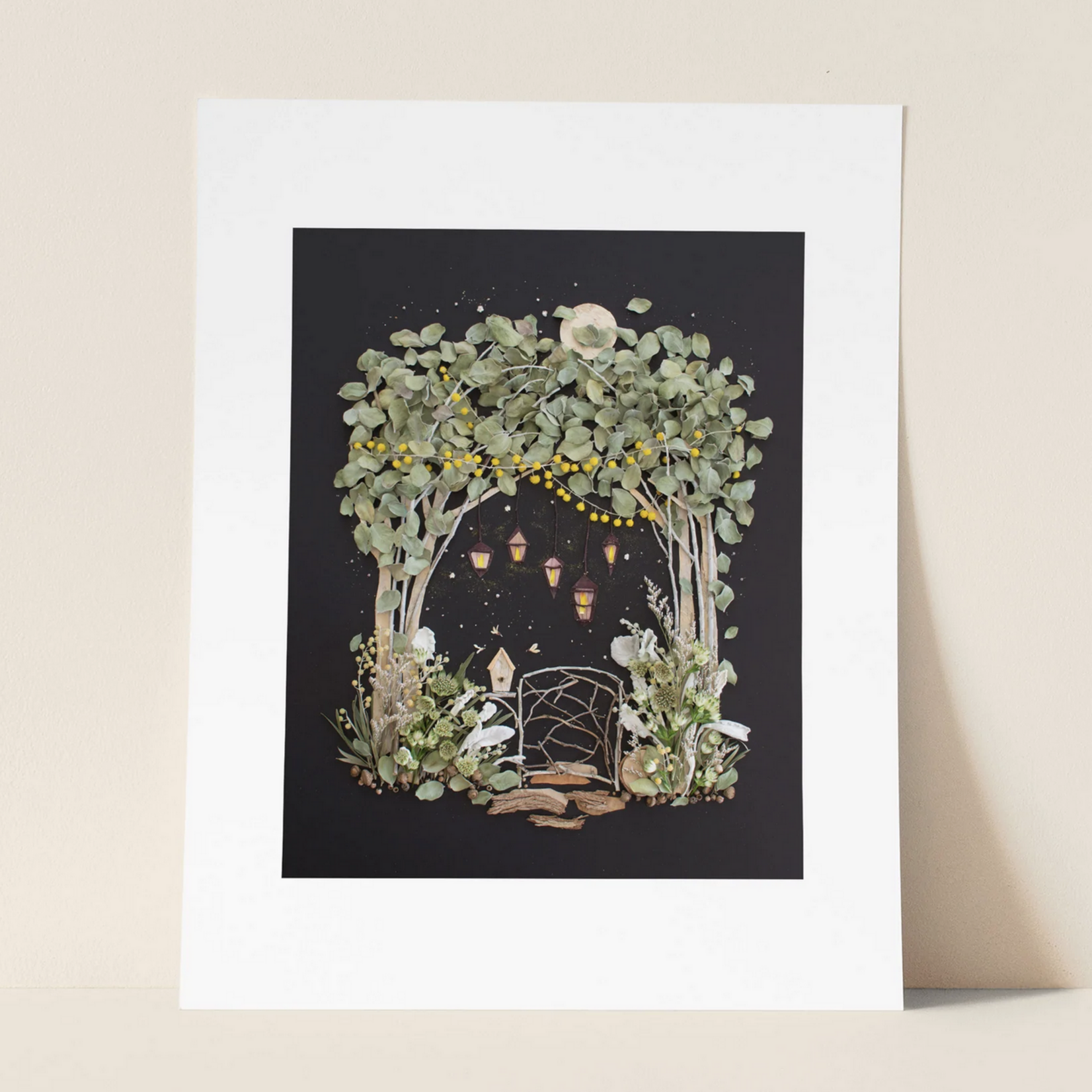*Moon Garden Flower Print | 8x10