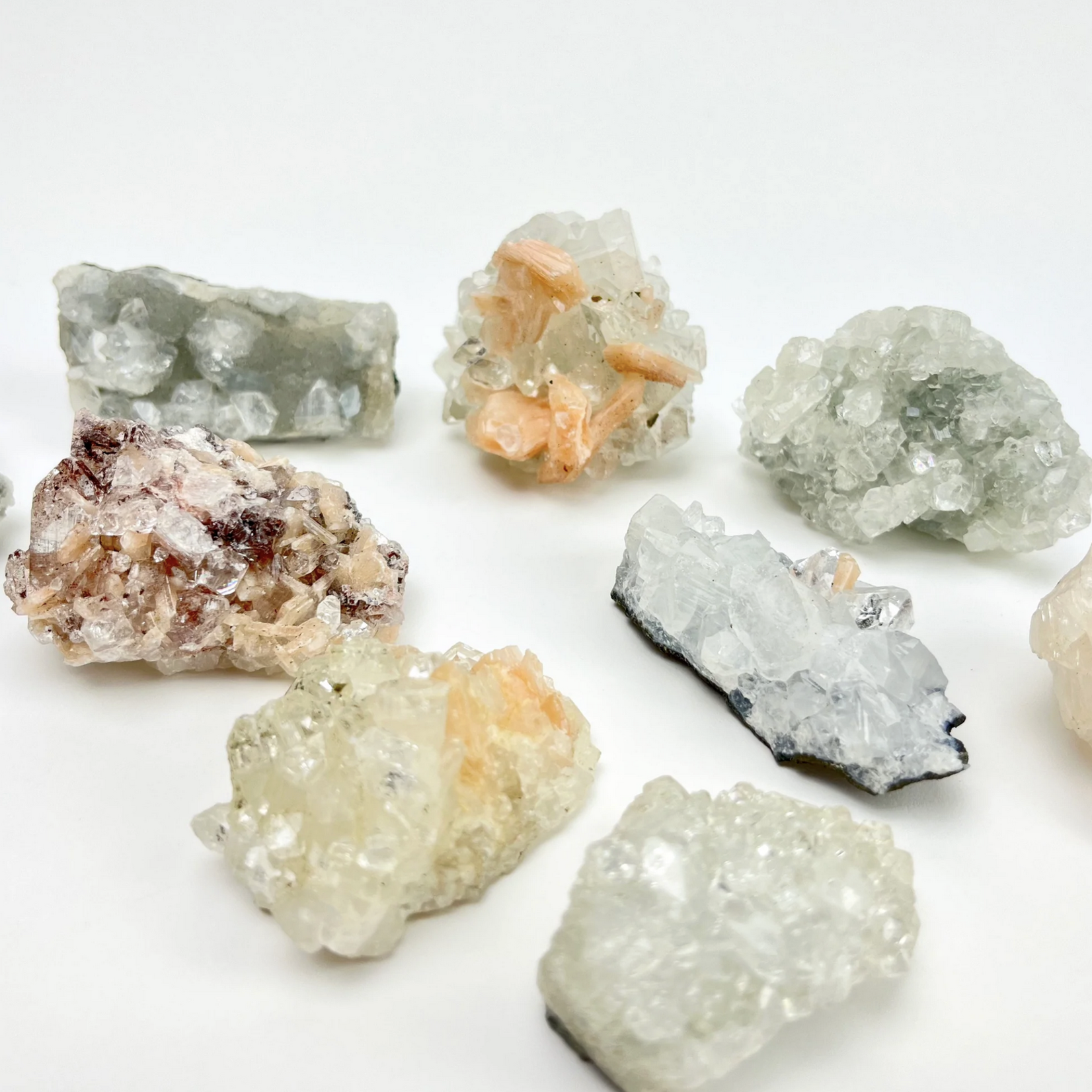 Apophyllite | Assorted Clusters | 60-100mm | India