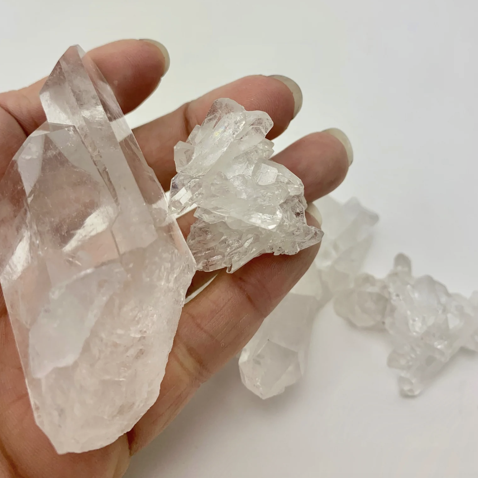 Clear Quartz Cluster | Large  60mm+ | Brazil