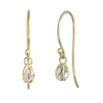 Herkimer Dangles · Tiny · 14K Gold