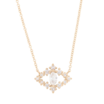 *Feline Eye Necklace · 14K Gold