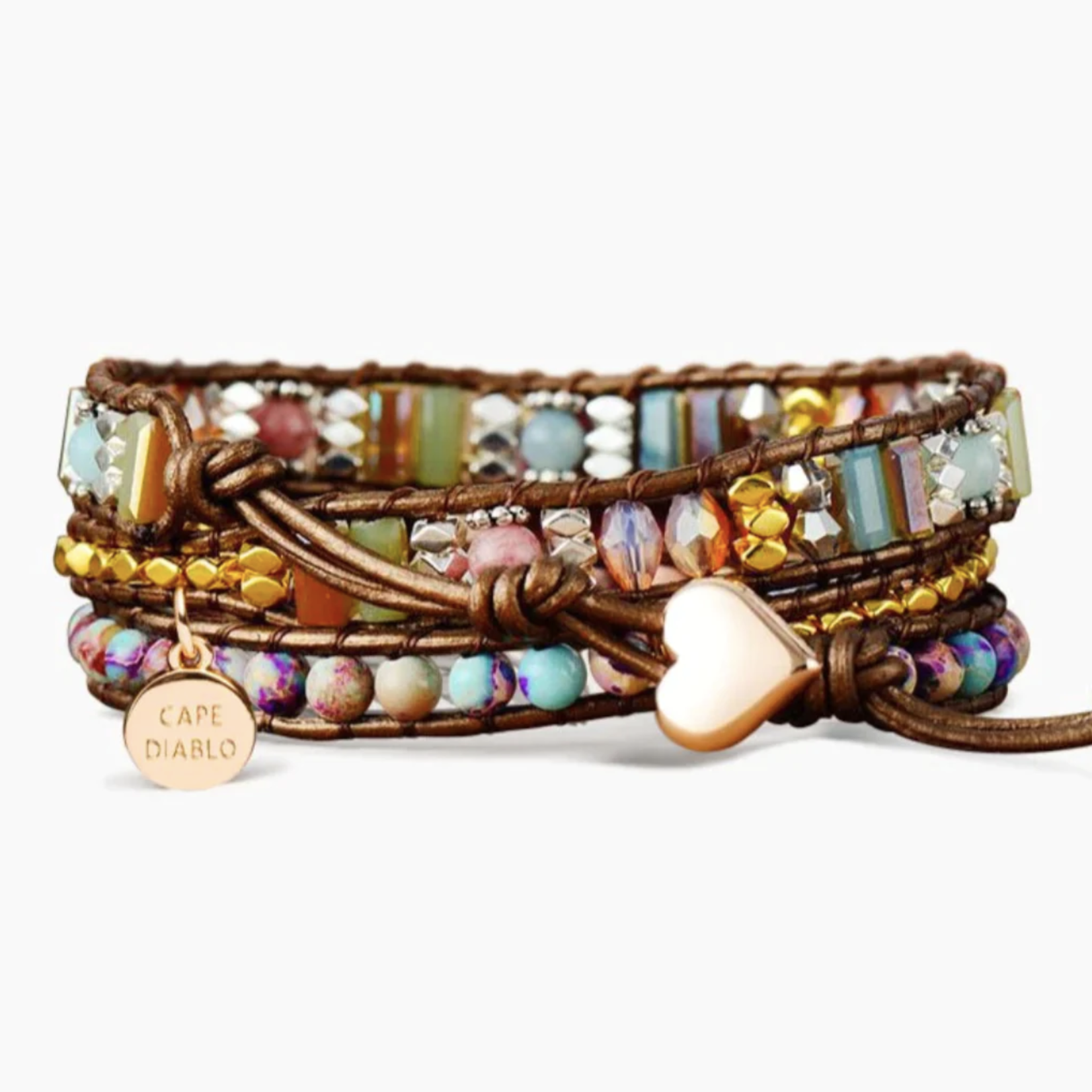 Imperial Heart Protection Wrap Bracelet