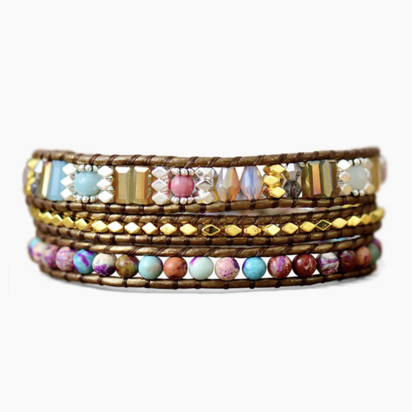 Imperial Heart Protection Wrap Bracelet