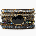 Onyx Moonlight Protection · Wrap Bracelet