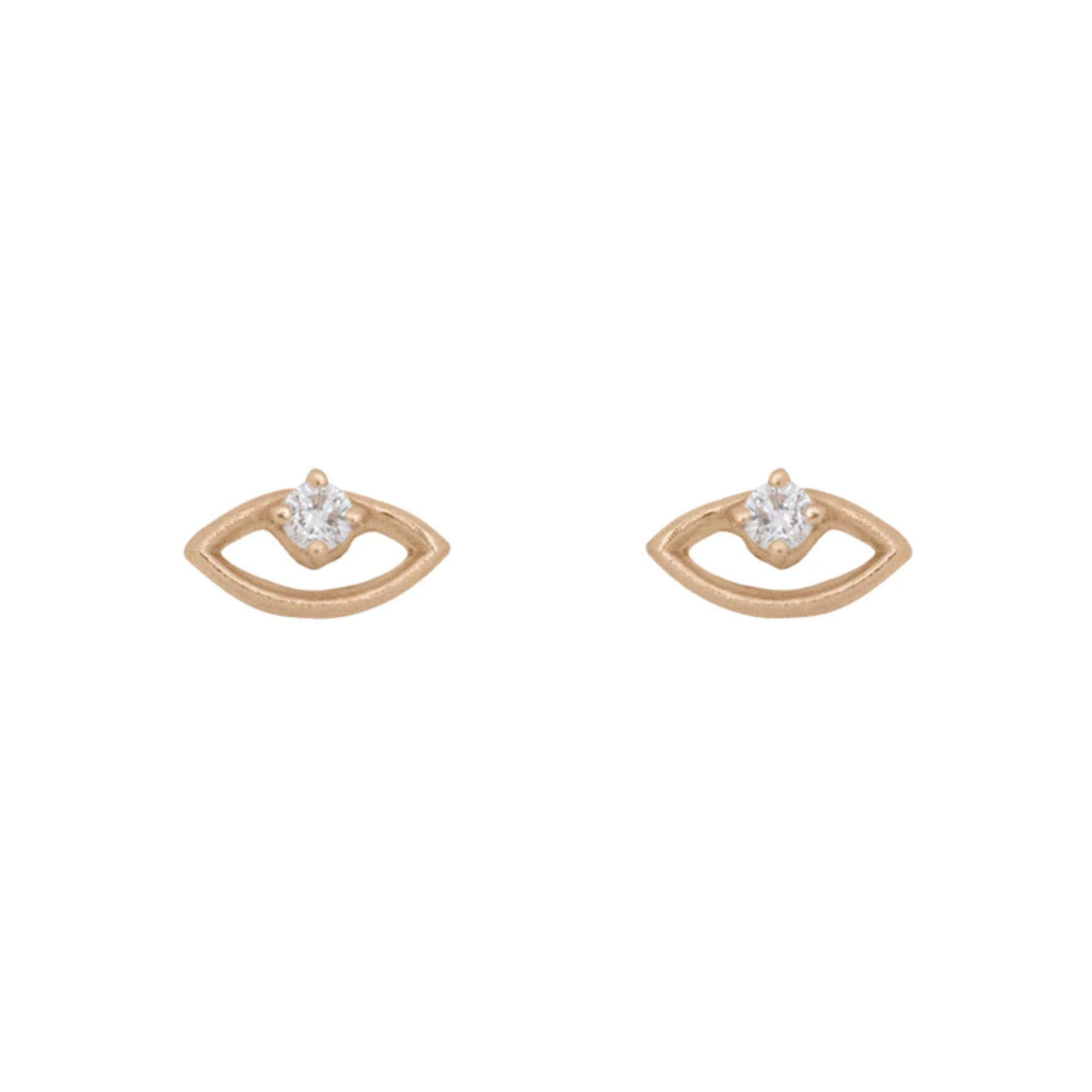 Miró Eye Studs · 14K Gold