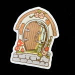 Enchanted Forest Fairy House | Vinyl Sticker