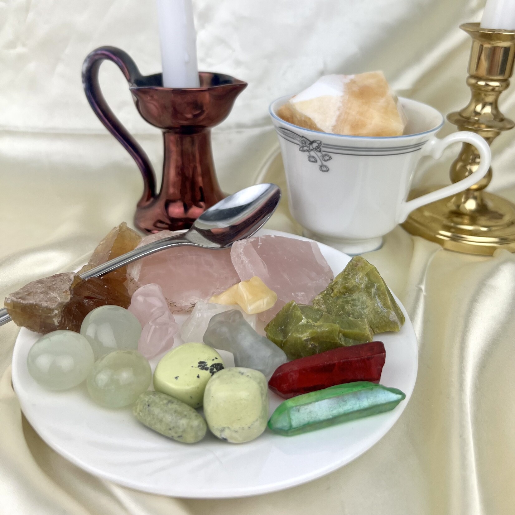 Quasar Gems Serpentine | Tumbled | 20-35mm | Peru