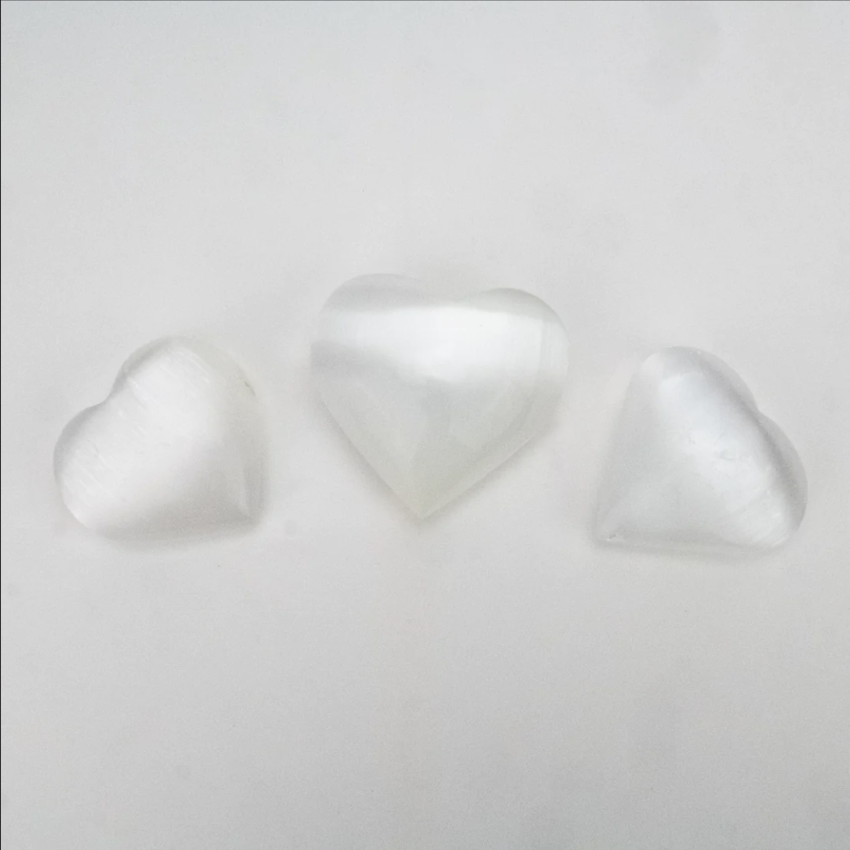 Morocco Minerals Selenite Heart | 70mm | Morocco