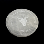 Zodiac Selenite Disc | 95-100mm |