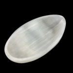 Morocco Minerals Selenite XL Oval Bowl | 12" | Morocco