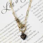*Milagros Hand of Love Charm Necklace · Gold