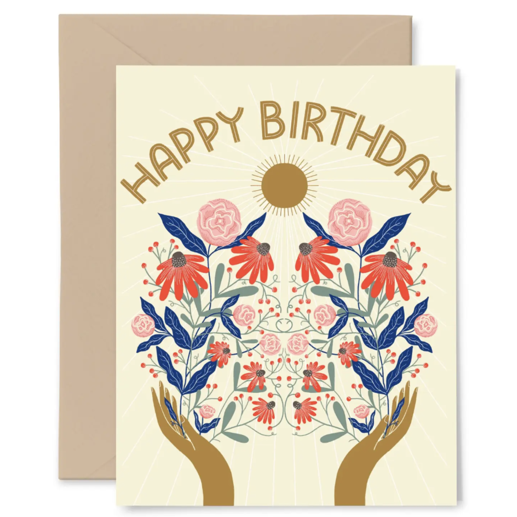 *Birthday Flowers Card