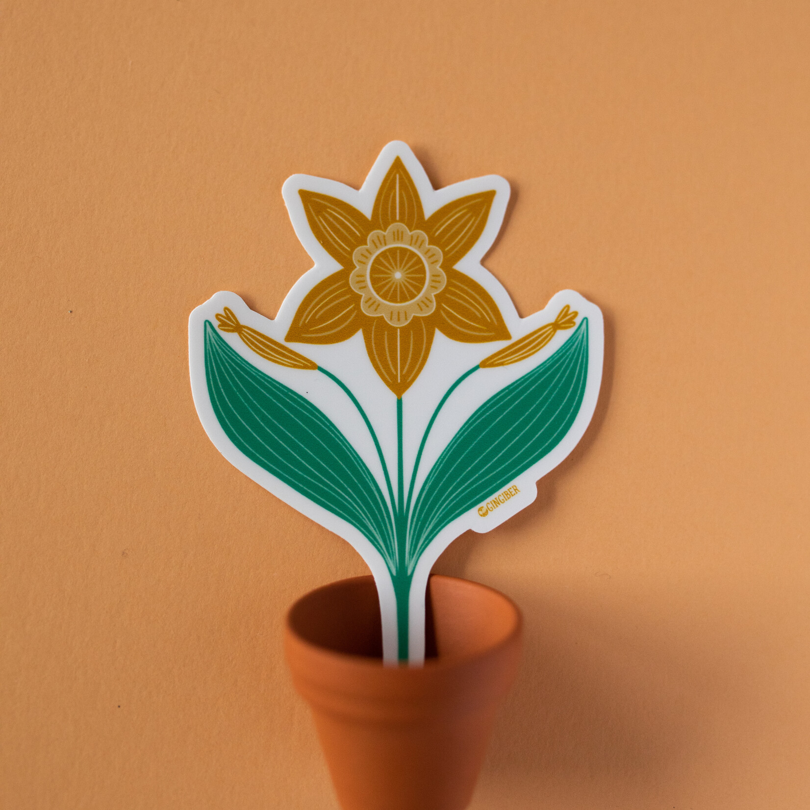 *Daffodil Sticker