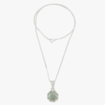 *Light Green Forest Princess Jade Pendant Necklace