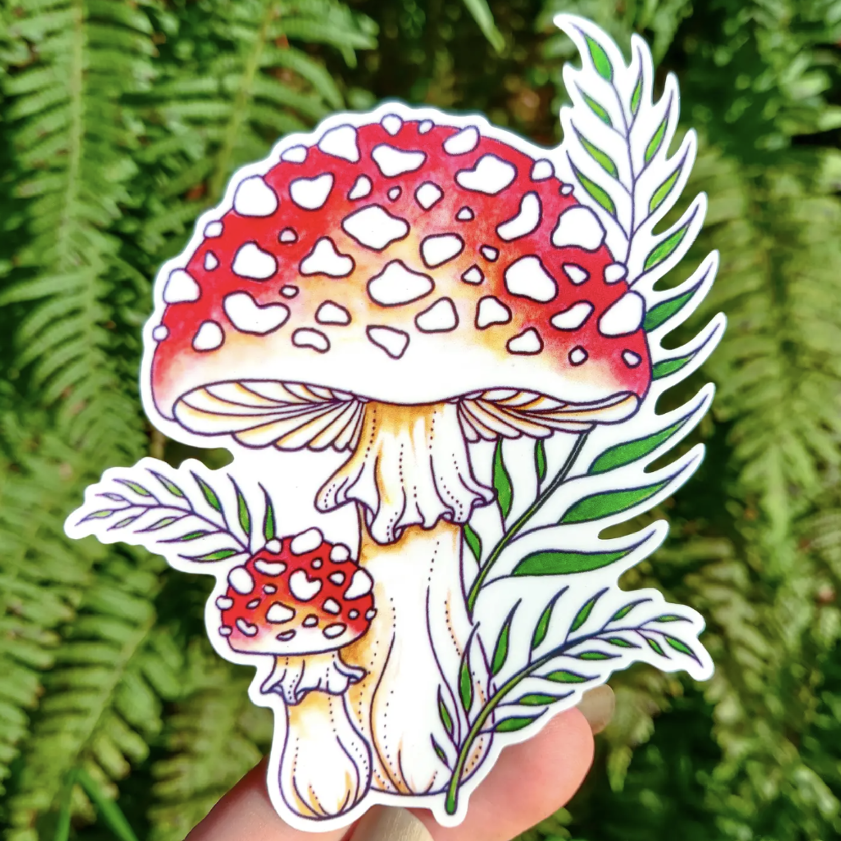 Amanita Mushroom · Sticker