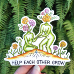 Help Each Other Grow | Sticker