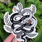 *Saving Energy Snake | Sticker